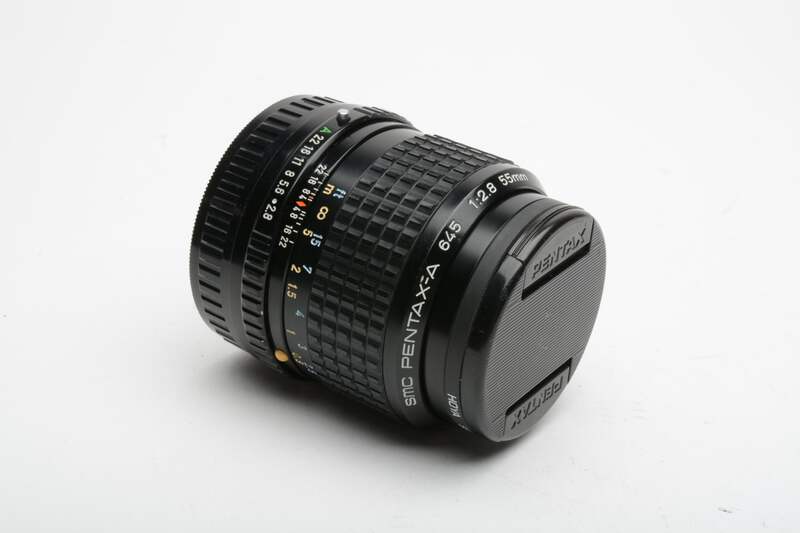 Pentax SMC 645-A 55mm F2.8 lens w/Sky + Caps, Very sharp | eBay