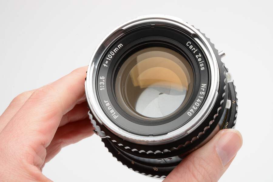 整備品 Hasselblad Zeiss Planar 100mm f3.5 Hasselblad 100mm f3.5 Zeiss Planar C Lens (Black), Modified for