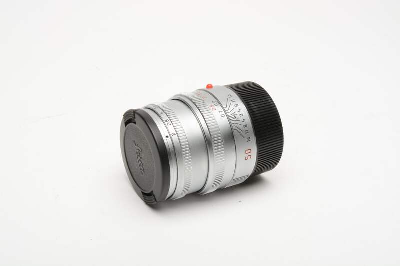 Leica Summicron-M 50mm f2 Silver E39 Lens, Mint! 11816 | eBay