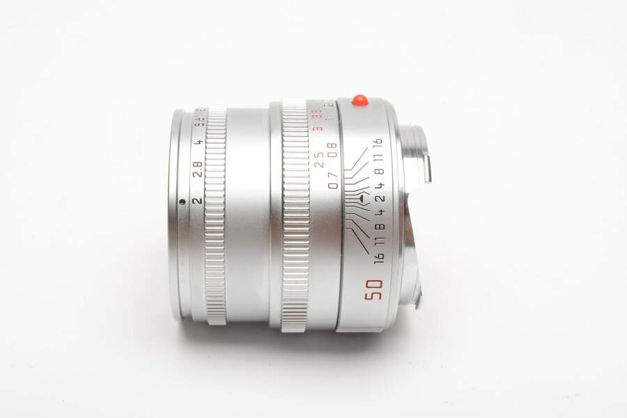 Leica Summicron-M 50mm f2 Silver E39 Lens, Mint! 11816 | eBay