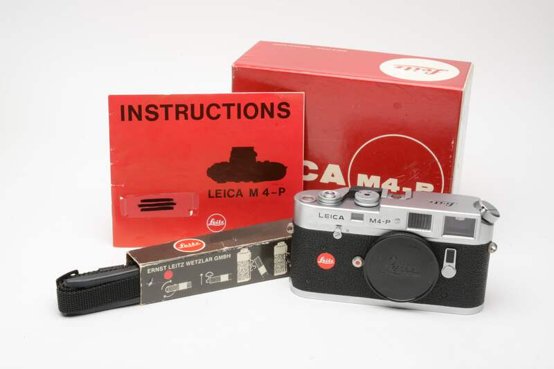Leica M4-P 70 JAHRE 1913-1983 Edition Chrome Rangefinder, CLA'd
