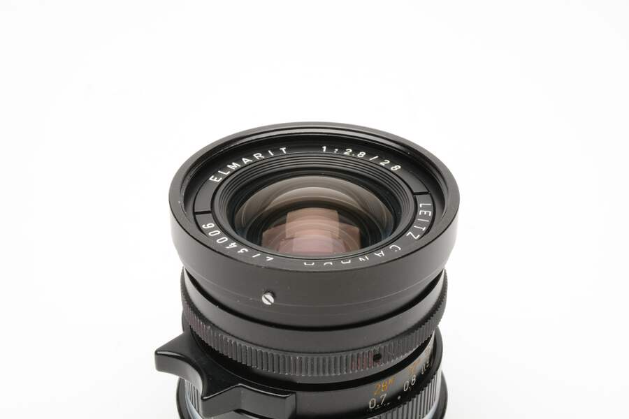 Leica Elmarit 28mm f2.8 2nd E48 Model Canada Leica M Mount lens+