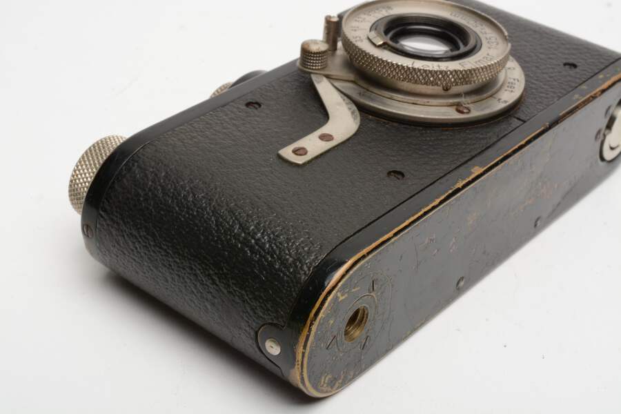 Leitz Leica I w/Elmar 50mm f3.5 1929 35mm camera (Black), *Read | eBay