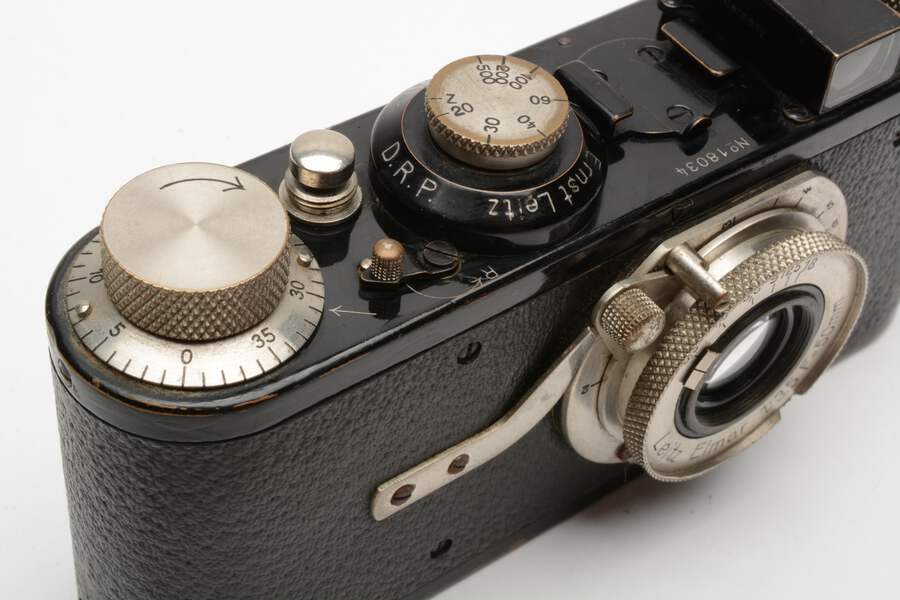 Leitz Leica I w/Elmar 50mm f3.5 1929 35mm camera (Black), *Read | eBay