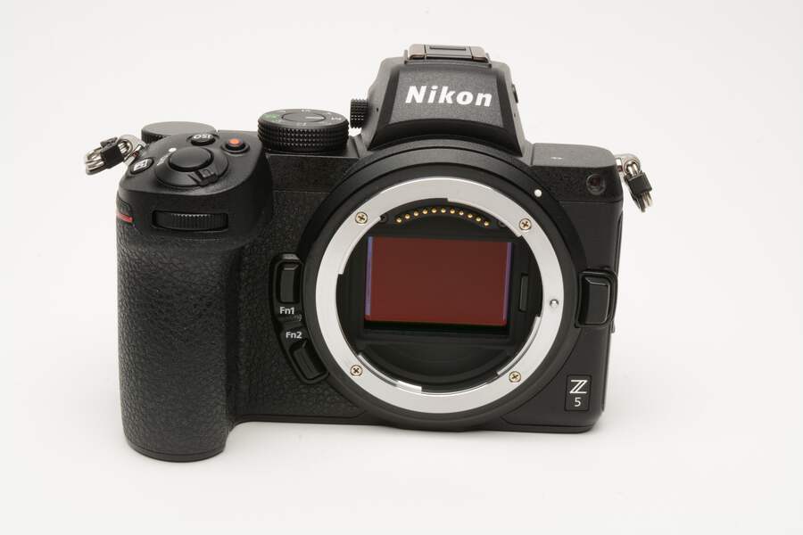 Nikon Z5 body, Boxed, USA version, 2Batts +64GB SD card, Only 2184