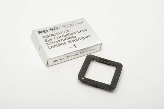 Mamiya RZ67 -1 Diopter, Mint in box | eBay