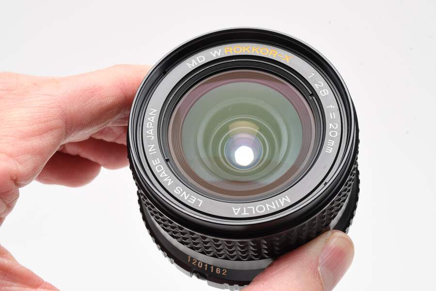 Minolta MD W.Rokkor-X 20mm F2.8 Lens for MD Mount, Caps, Sharp! | eBay
