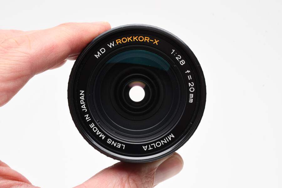 Minolta MD W.Rokkor-X 20mm F2.8 Lens for MD Mount, Caps, Sharp! | eBay