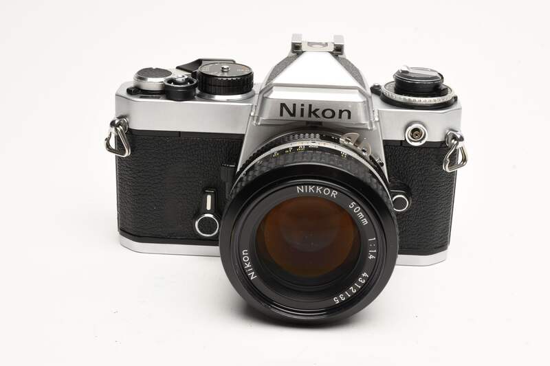 Nikon FE 35mm SLR w/50mm f1.4, New Seals, UV, +Manual, Great! | eBay