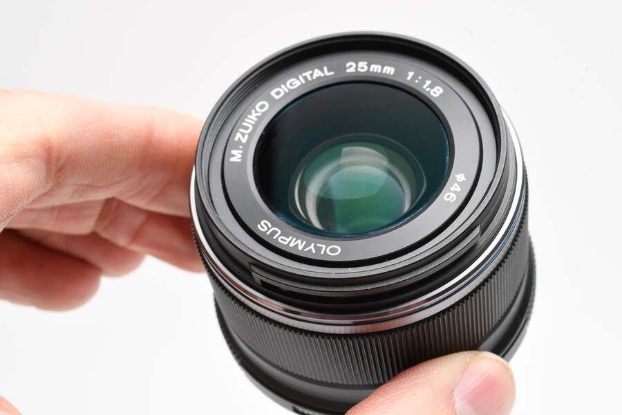 OLYMPUS M.ZUIKO DIGITAL 25mm F1.8 フード付き Olympus M. Zuiko Digital 25mm f1.8 Micro 4/3, Hood, Caps, Mint- | eBay