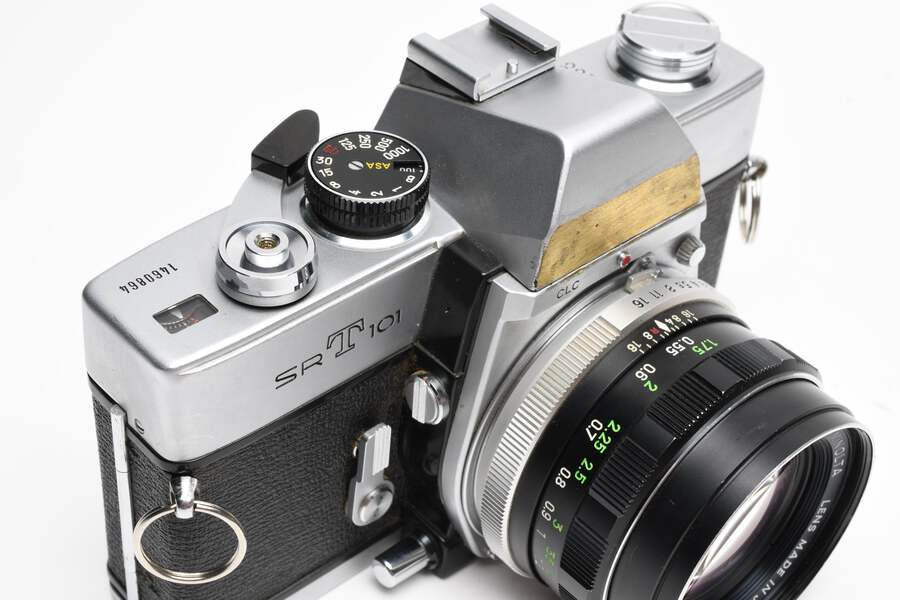 ★専用★minolta SRT Minolta SRT-101 35mm SLR w/50mm F1.7 lens, new seals, case