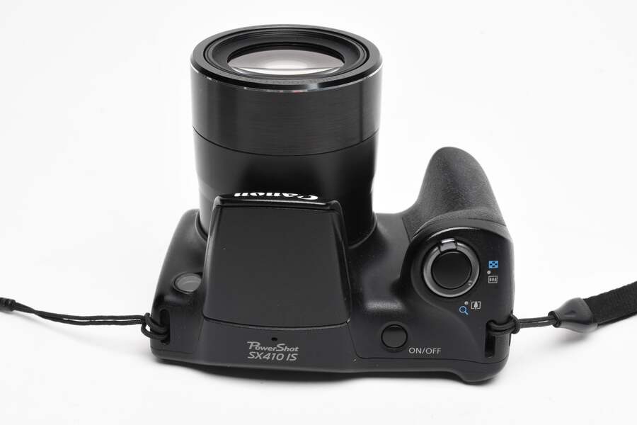 ジャンク Canon PowerShot SX410 IS デジタルカメラ Canon PowerShot black SX410 IS digital Point&Shoot w/2batts + Case