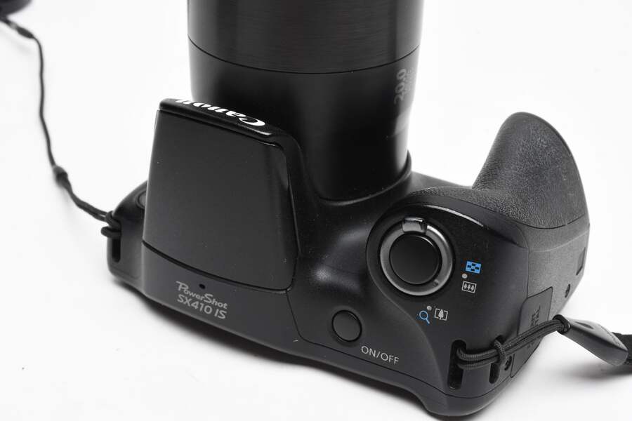 美品PowerShot SX410 IS ブラック Canon PowerShot black SX410 IS digital Point&Shoot w/2batts + Case
