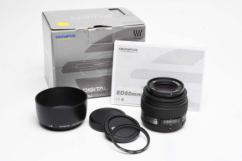 Olympus Zuiko Digital ED 50mm f2 Macro Lens+ UV for Four Thirds