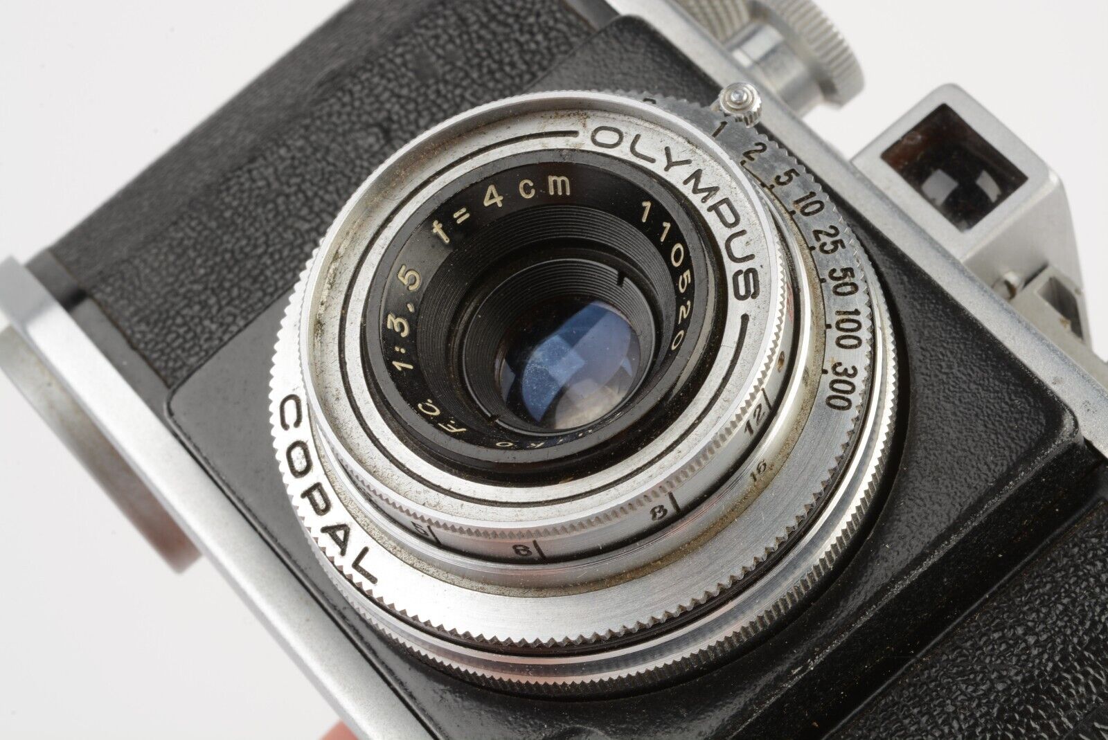 Olympus 35 IV A 35mm Camera w/4cm F3.5 lens & copal shutter, works