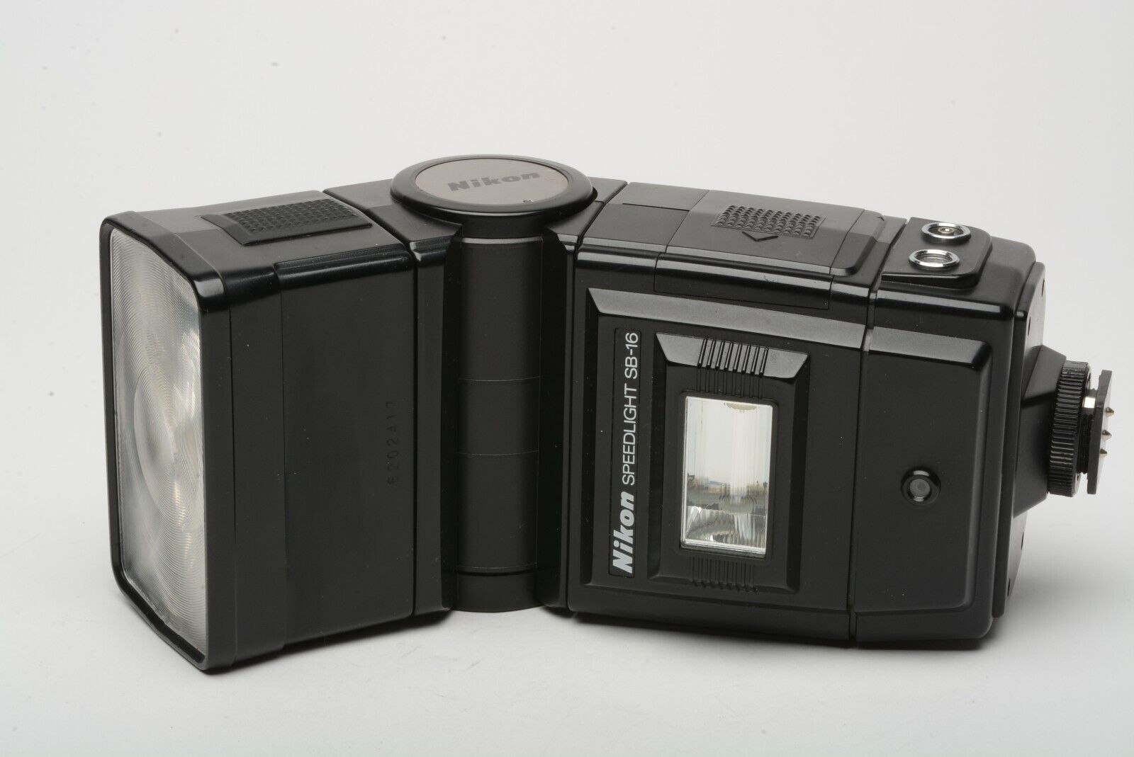 Nikon SB-16A Speedlight (w/AS-9 Mount) Flash, Case, Sync., Very