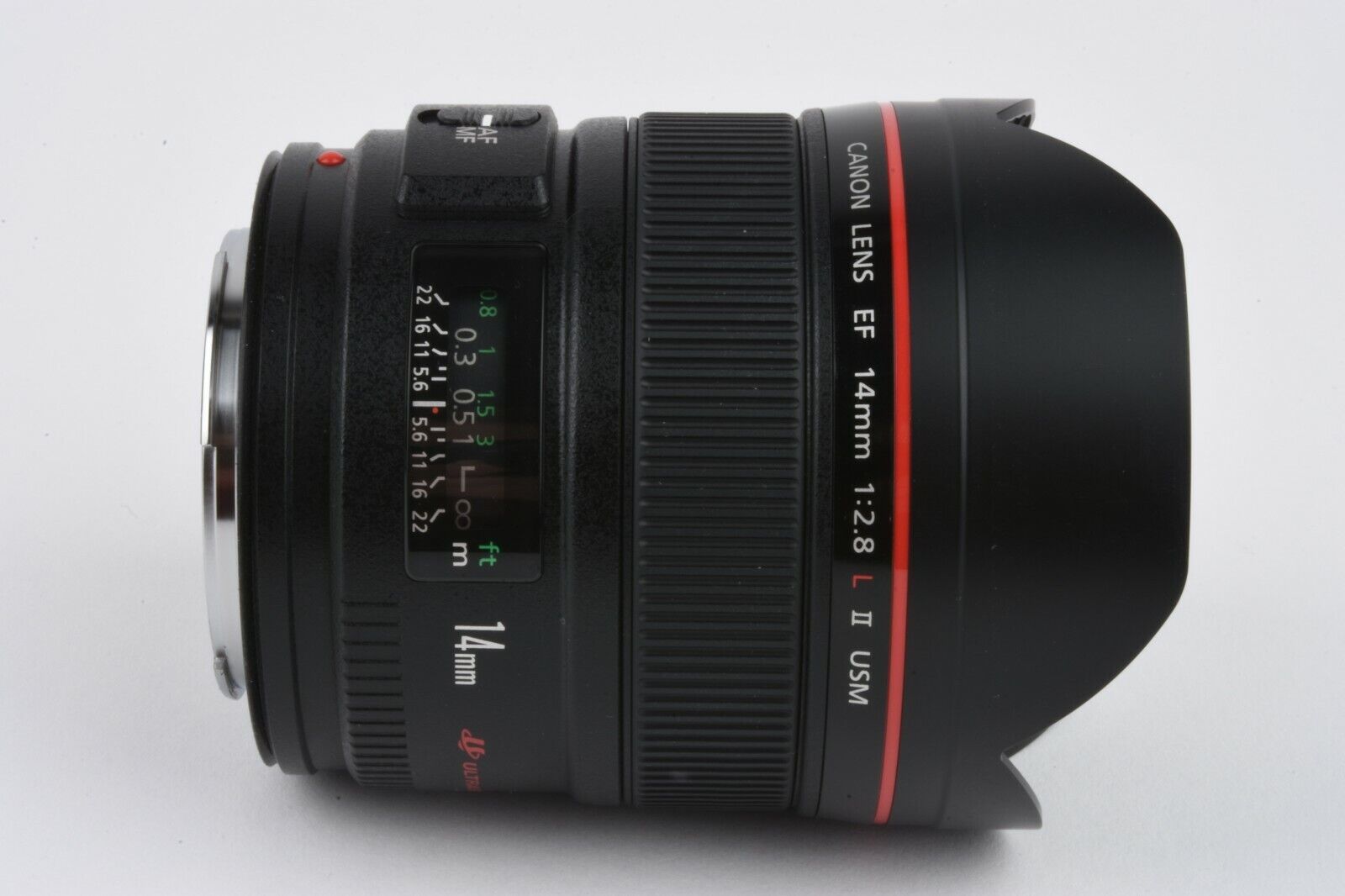 Canon EF 14mm f2.8L II USM Wide Angle Lens, Boxed, Pouch, Caps