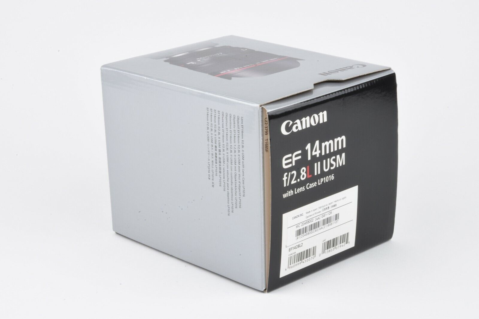 CANON EF14mm F2.8L II USM (全付属品有) Canon EF 14mm f2.8L II USM Wide Angle Lens, Boxed, Pouch, Caps