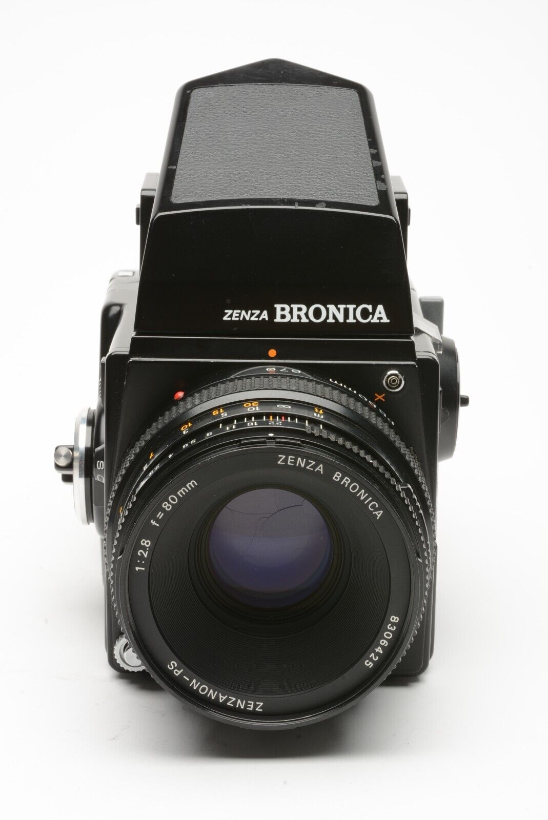 Zenza Bronica SQ-A w/80mm F2.8, AE Prism Finder, 220 Back, Tested