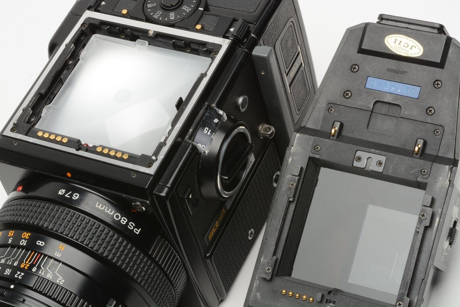 Zenza Bronica SQ-A w/80mm F2.8, AE Prism Finder, 220 Back, Tested