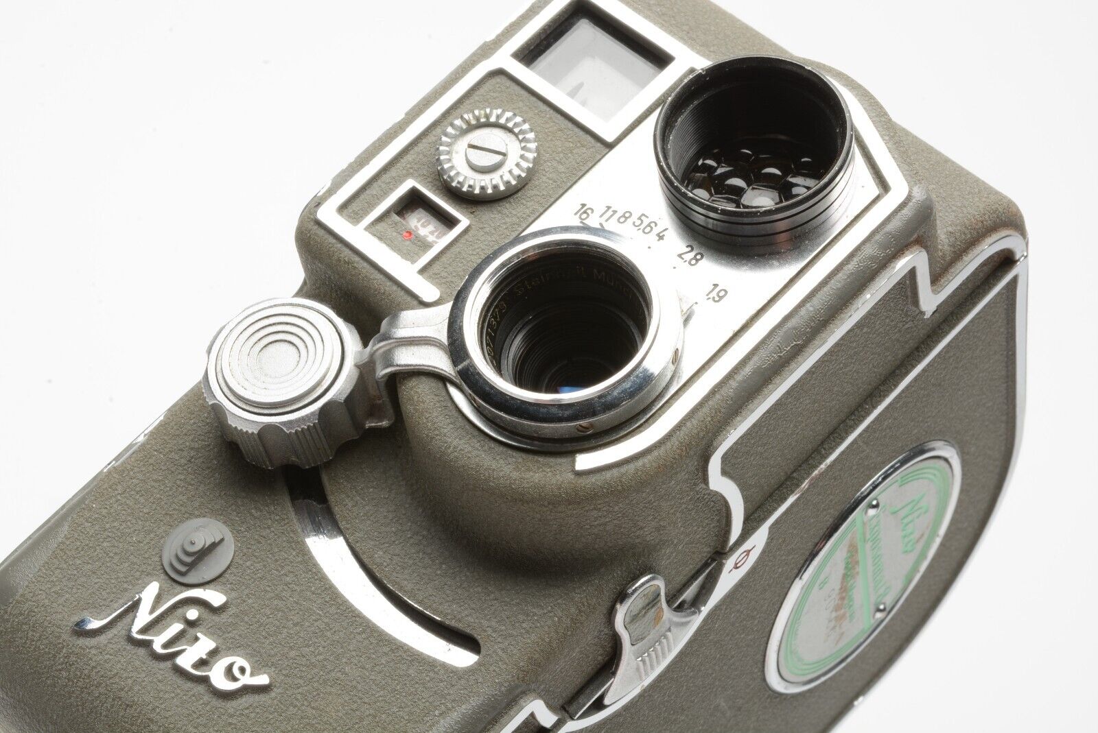 Nizo Exposomat 8 8mm Movie Camera, Steinheil Culminon 13mm F1.9