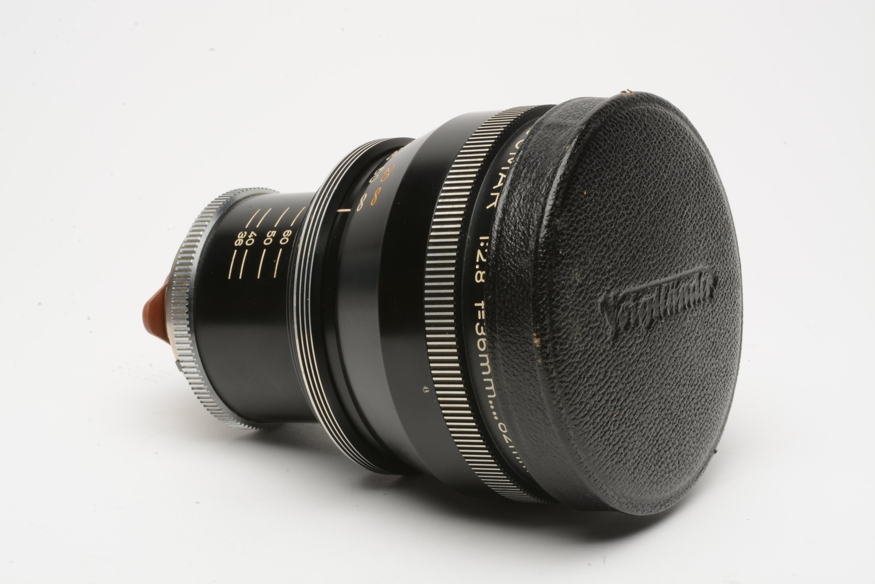フォクトレンダー Zoomar 36-82mm f2.8 DKL Voigtlander Zoomar 36-82mm f2.8 Lens For DKL Mount w/ Leather Case