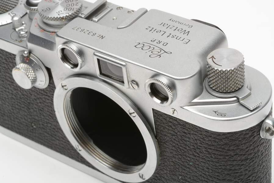 Leica IIIF 3F Red Cadran Auto-Portrait Révisée Garantie 12