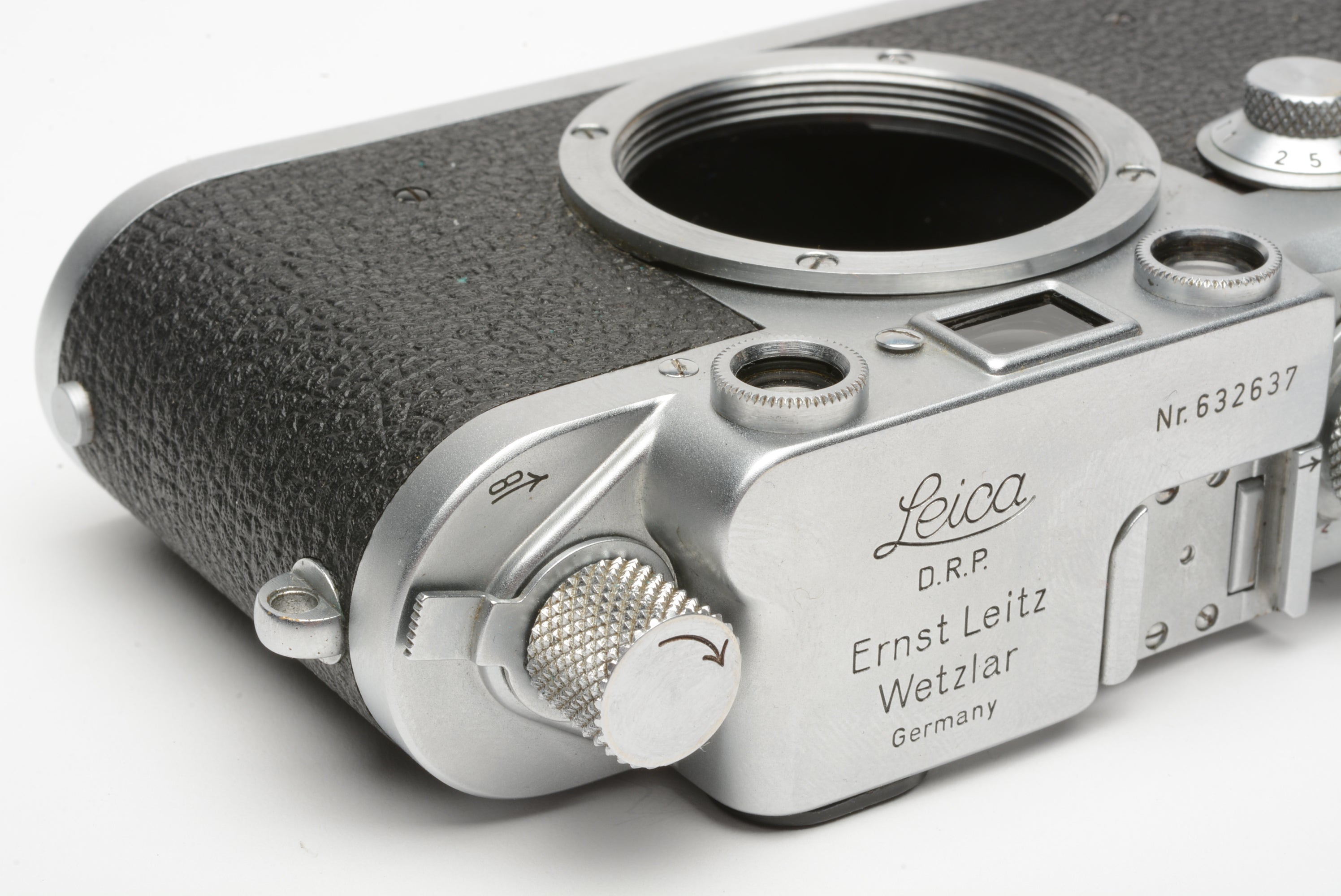 Leica IIIf 35mm rangefinder camera red dial, works great! | eBay