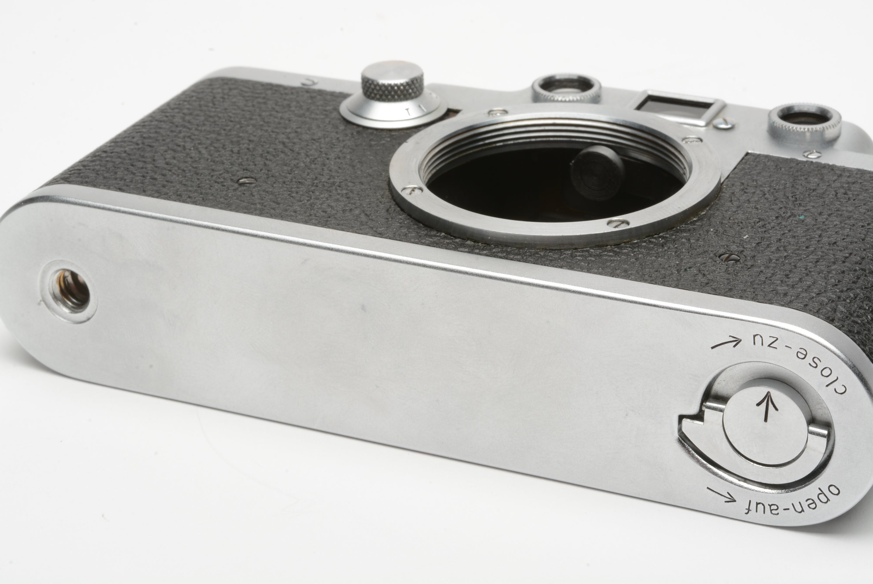 Leica IIIf 35mm rangefinder camera red dial, works great! | eBay