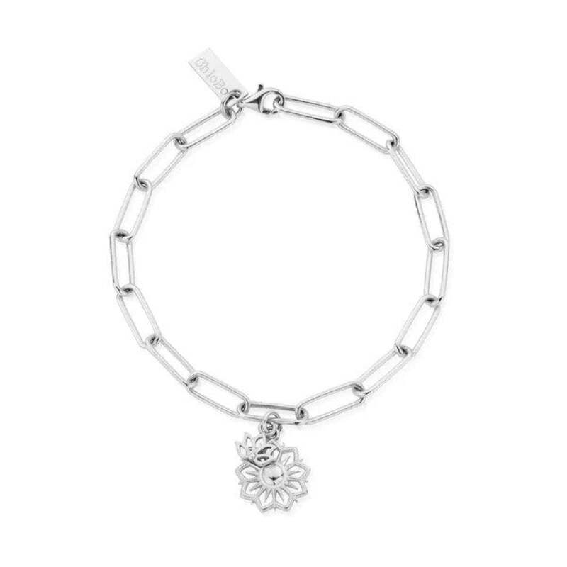 Chlobo Silver Balance and Harmony Link Bracelet UK