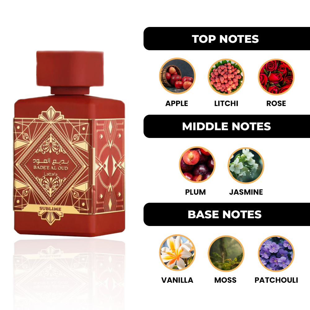 ラッタファバディー アル ウード ウード シュブリーム EDP 100ml Amazon.com : Lattafa Bade'e Al Oud Sublime - EDP Spray 100ML