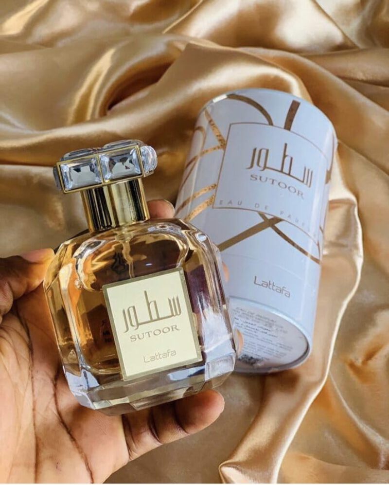 ブランド通販 3.4oz/100ml Parfum de Eau Sutoor Lattafa Spray Women for 香水(女性用)