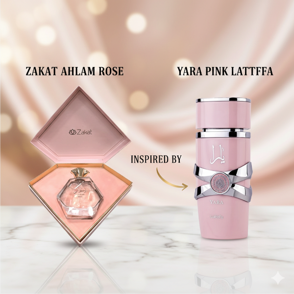 fromJapanchloe rose edition  50ml 未開封 ZAKAT AHLAAM ROSE Women's EDP Fragrance Spray 3.4 OZ/100 ML Sweet