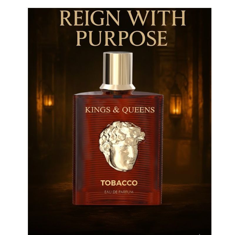 kings and queens tobacco cologne Amaran Kings & Queens Tobacco Unisex Perfume Fragrance for Men & Women 100  ML