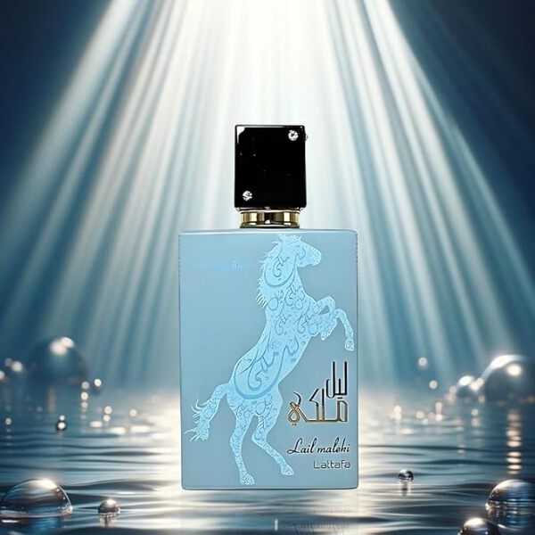 Lattafa Lail Maleki Moroccan Blue EDP Perfume Fragrance Spray 100