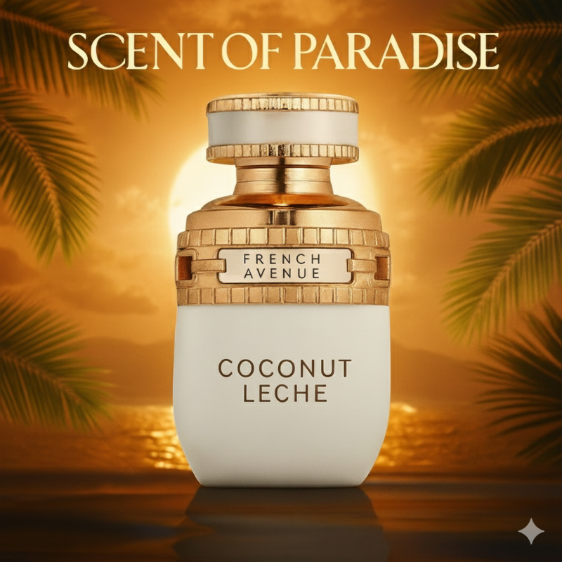 Coconut Leche by Fragrance World French Avenue EDP Cologne Spray