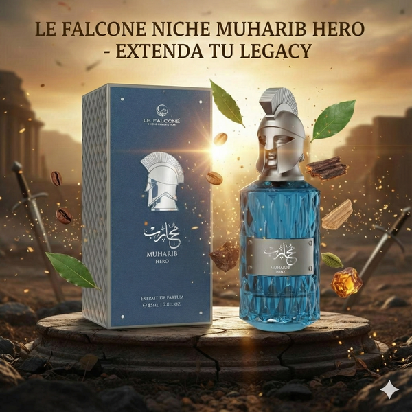 Muharib Hero by Le Falcone Eau de parfum 2.8floz/85ml | eBay