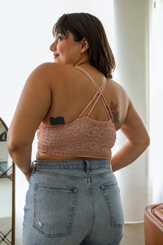 Crochet Lace Daisy Bralette
