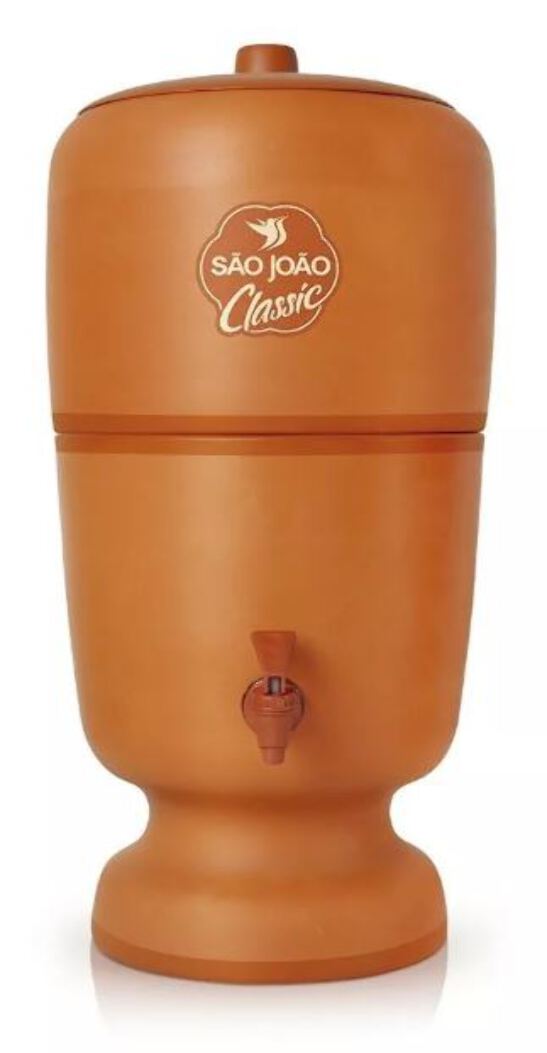Brazilian Water Purifying Clay Filter Ceramic Sao Joao Classic Stefani 6 Liters Ebay
