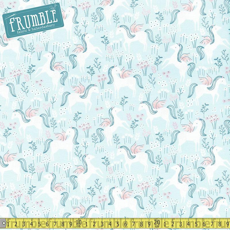 Wallpaper Dear Stella Fabric Frolic Unicorns Ice Half Metre 5055747961256 Ebay For Free