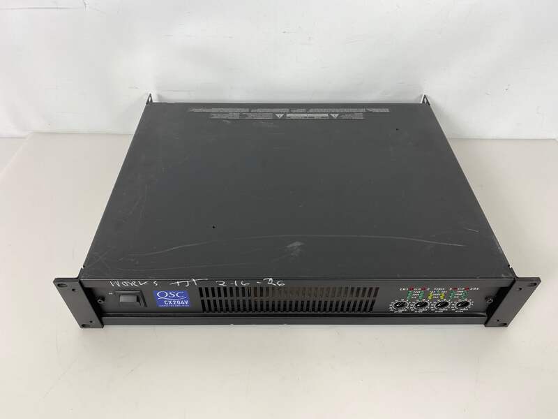 QSC CX204V 4 Channel Power Amplifier | eBay