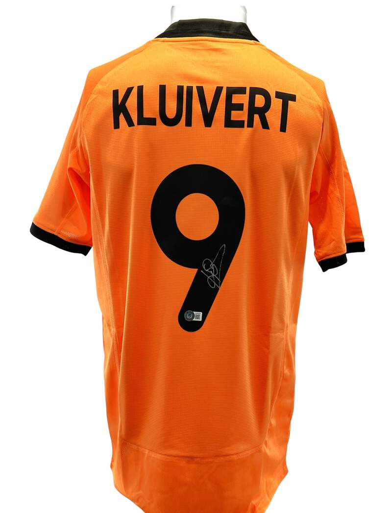 【美品】L-XL オランダ代表9 Patrick Kluivertユニフォーム Patrick Kluivert #9 Jersey Holland Football Shirt Nike M 176