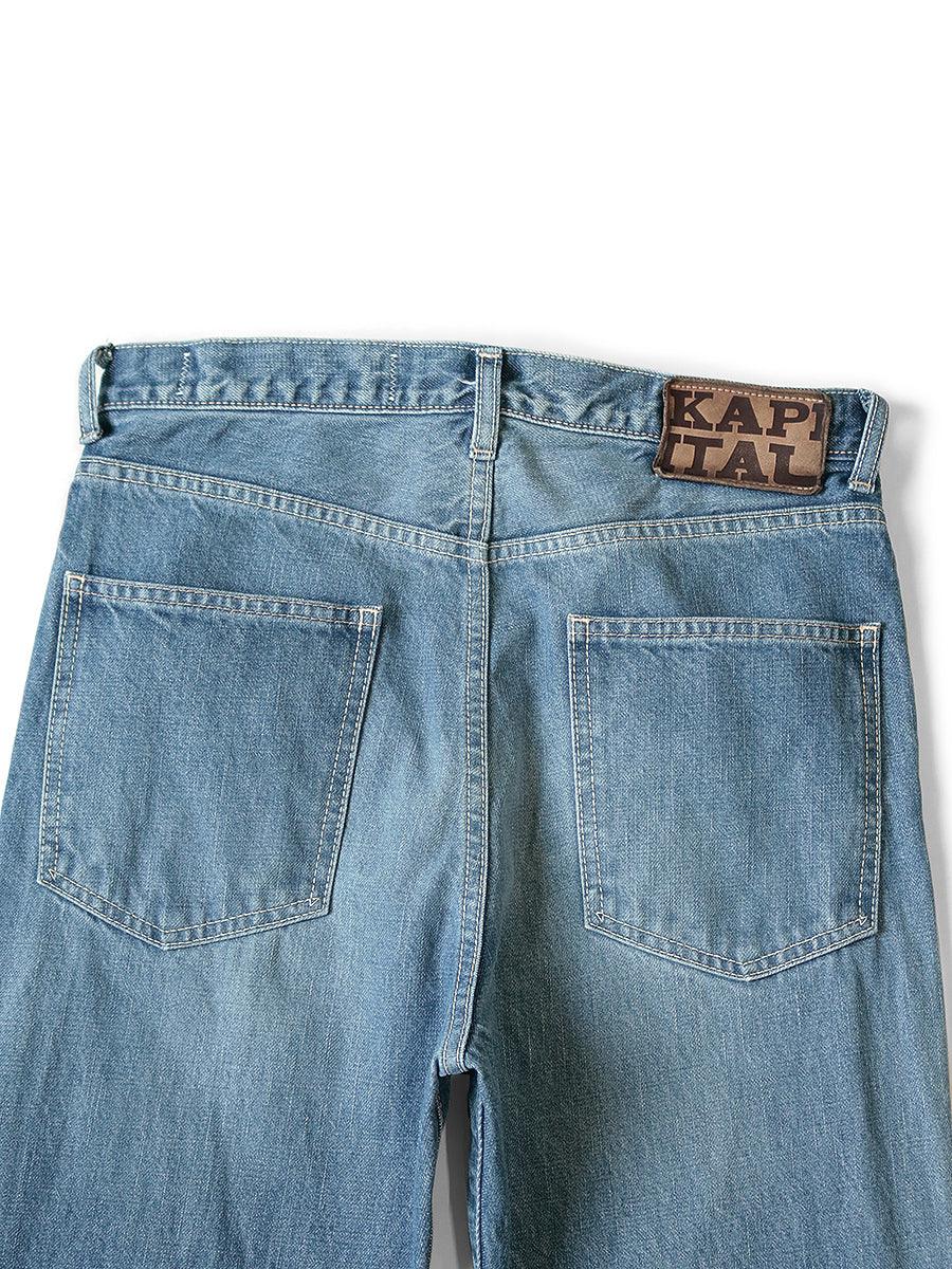 Kaoyorinakami PunchBaby Denim M Blue Distressed Casual Used