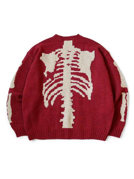 Kapital 5G Wool BONE Crew Sweater | eBay