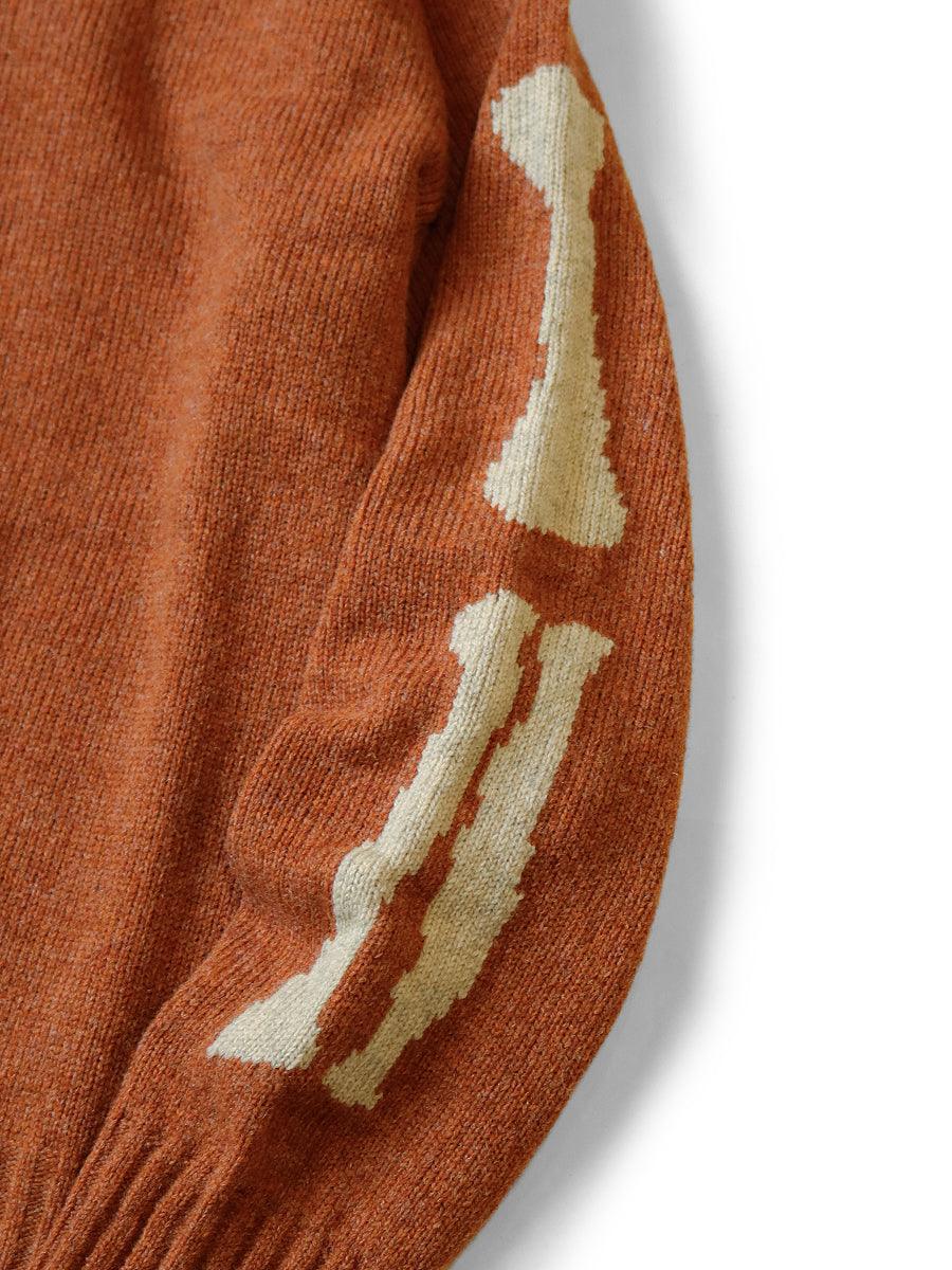 Kapital 5G Wool BONE Crew Sweater | eBay