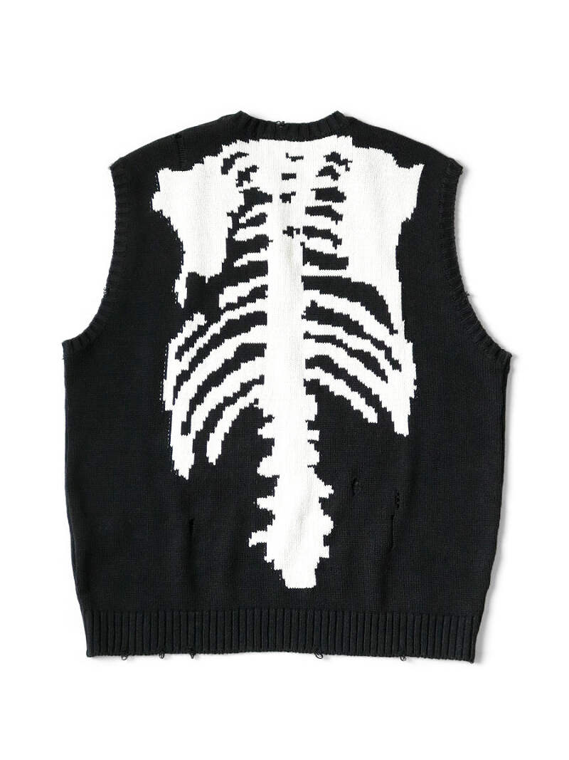 トップス Kapital 5G Cotton Knit Bone vest archive Kapital 5G cotton knit BONE vest (time sale) | eBay