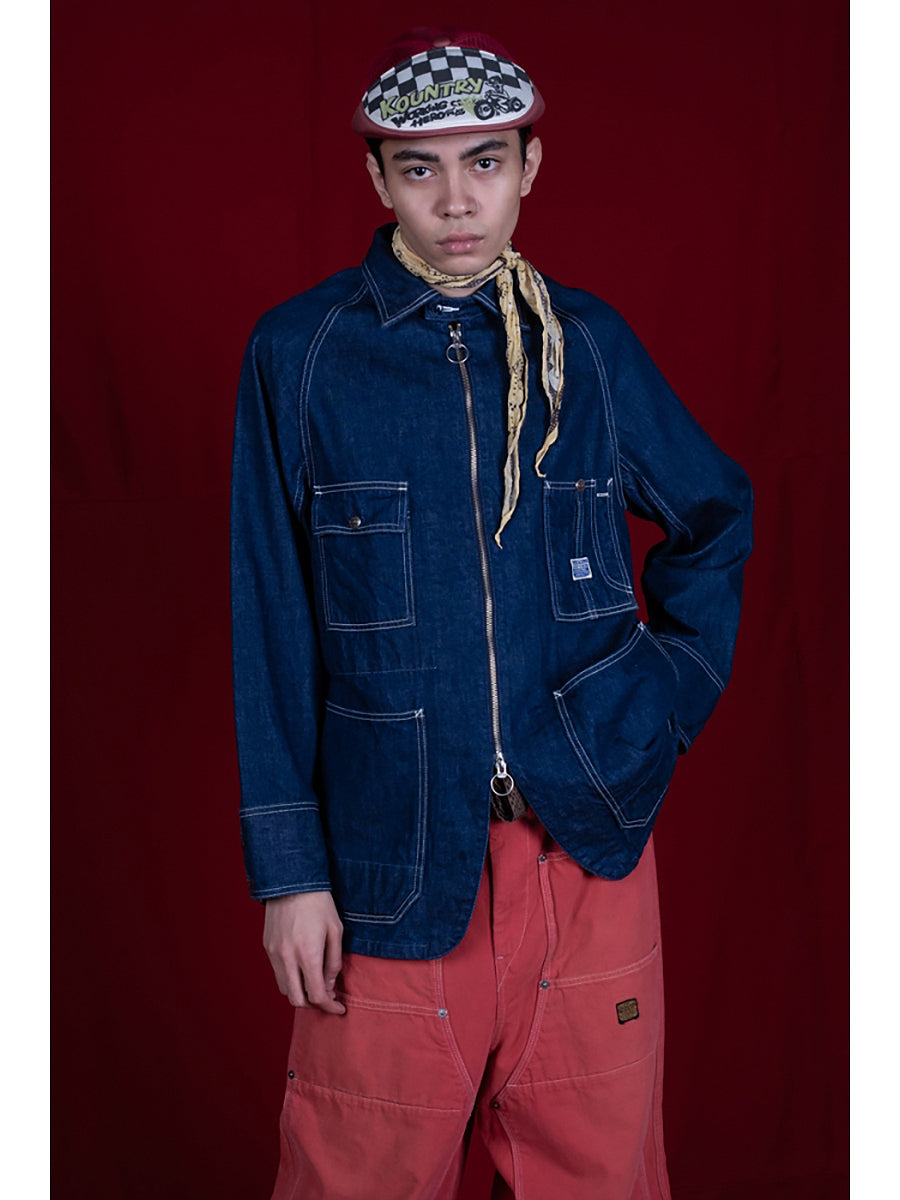 Kapital 11.5oz denim ZIPPER coverall Jacket | eBay