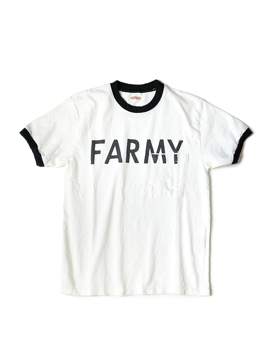 Kapital 18.5⁄-Tenjiku Ringer Pocket T-shirt (FARMY) Tee | eBay Kapital 18.5⁄-Tenjiku Ringer Pocket T-shirt (FARMY) Tee | eBay