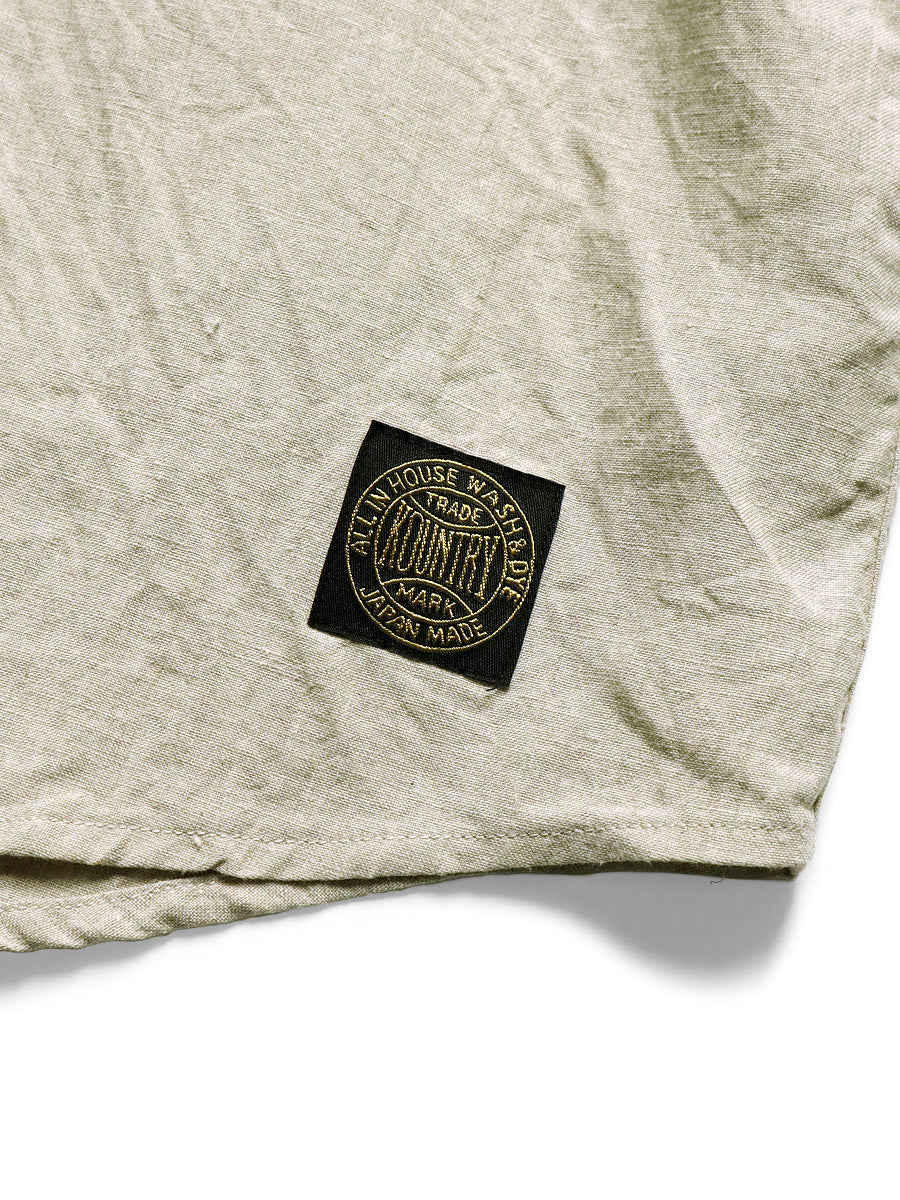 Kapital French Linen GREAT KOUNTRY Baseball Shirt | eBay