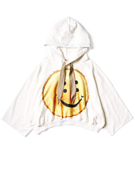 Kapital Fleece Devil Hoodie (RAINBOWY Millennium Stump pt) sweater